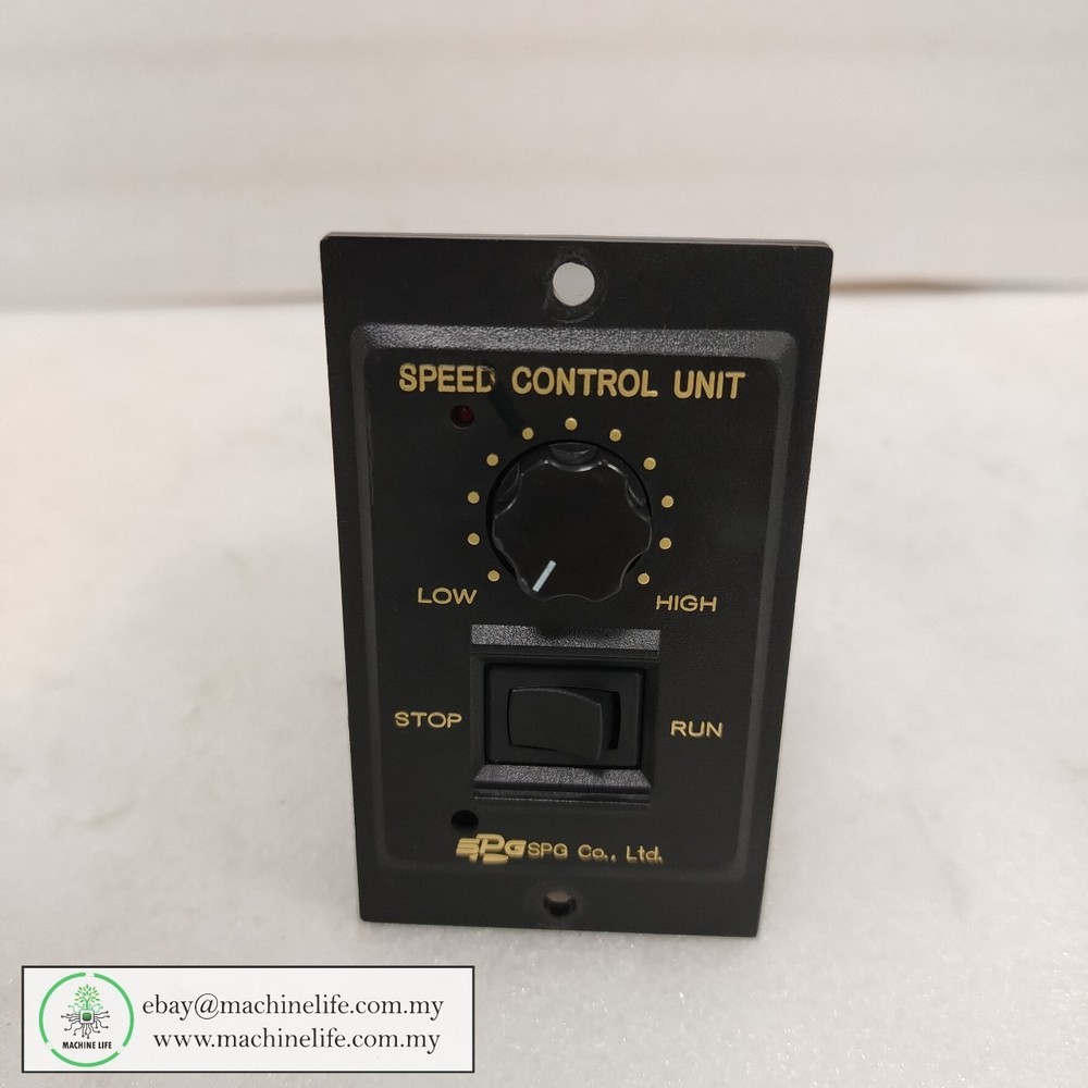 SPG Co.Ltd SUA151X-V12 Speed Control