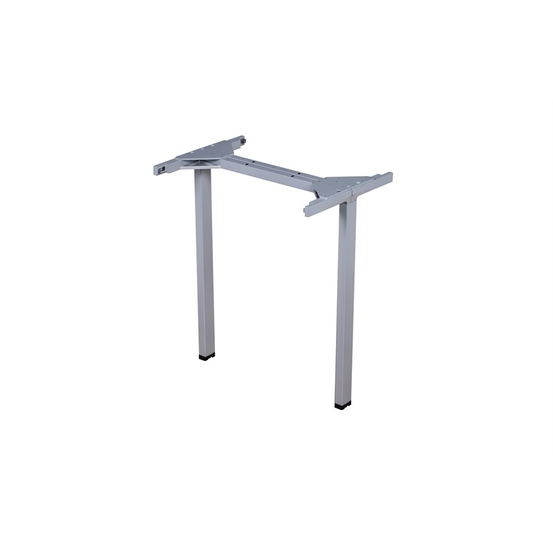 Boss Office Simple System Side by Side Double Desks in White