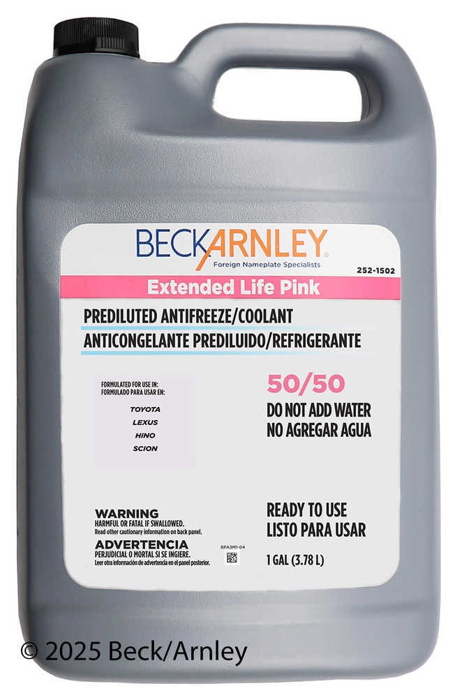 Engine Coolant / Antifreeze Beck/Arnley 252-1502
