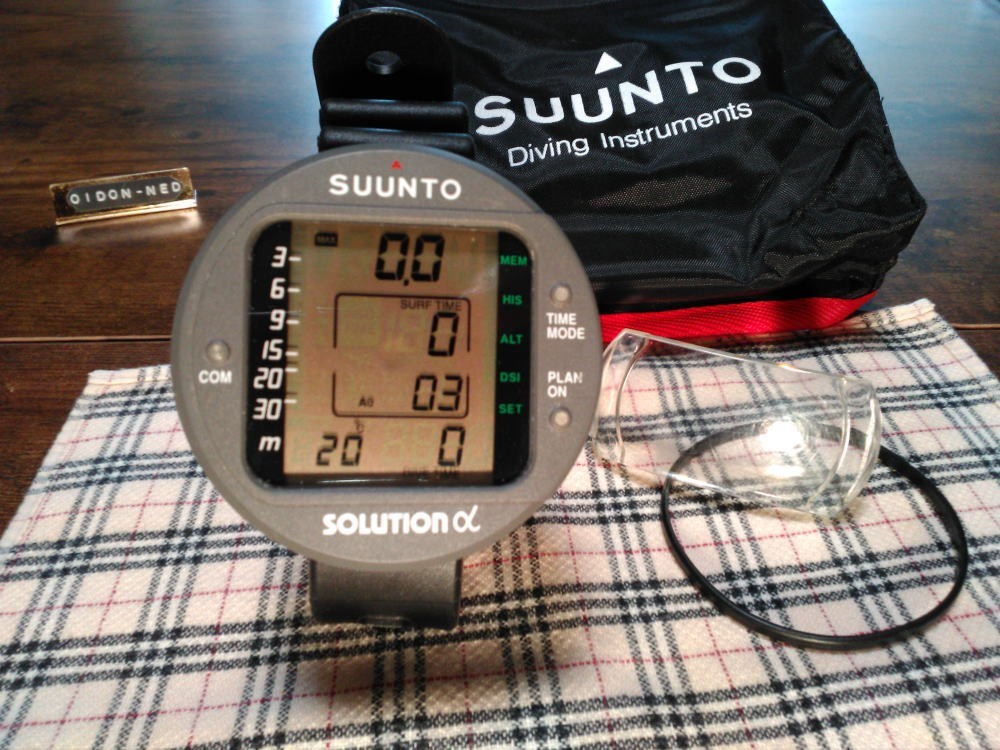 SUUNTO SOLUTIONα Diving Wrist Computer 836253
