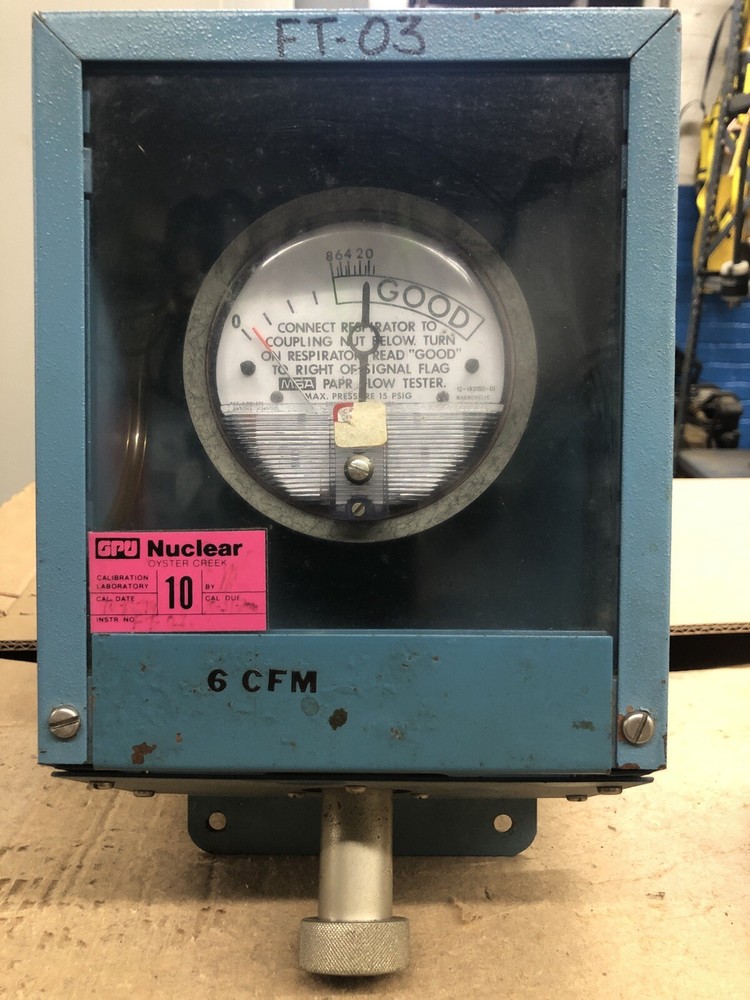MSA PAPR FLOW TESTER Used