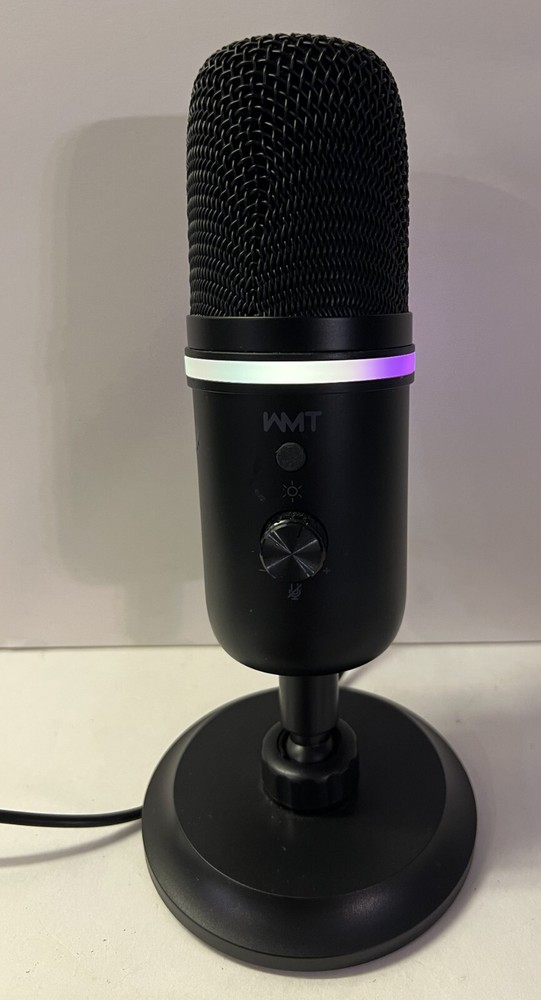 WMT USB Microphone - Condenser for Gaming - Black Missing Type C Cable