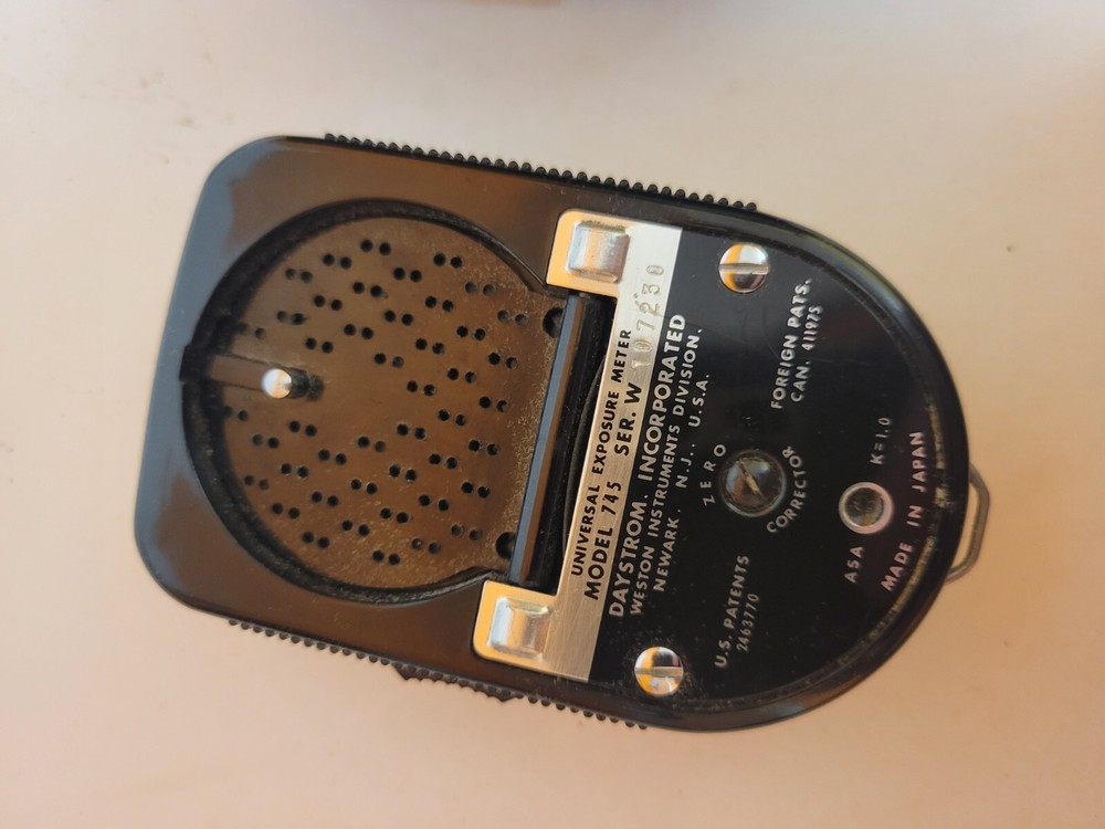 Weston Master IV Exposure Meter Model 745 with Leather Case