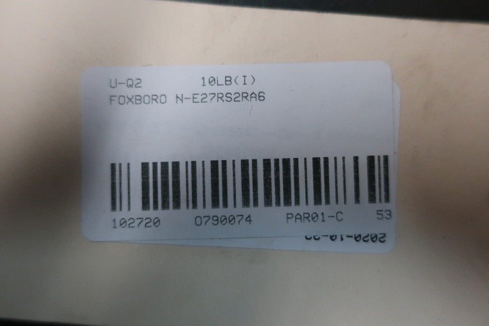 Foxboro N-E27RS2RA6 Chart Recorder 120v-ac 30va