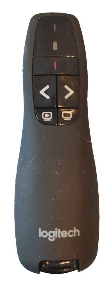 Logitech R400 Laser Presentation Remote - Black