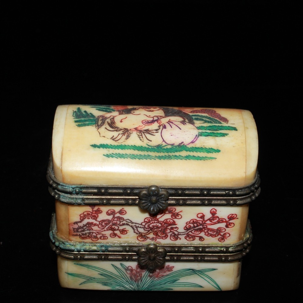 Colorful Blue Jewelry Box