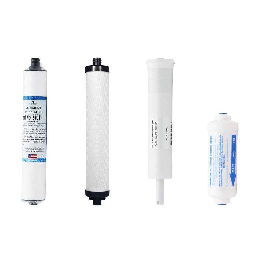 Microline TFC-400 RO Replacement Filter Kit with RO Membrane