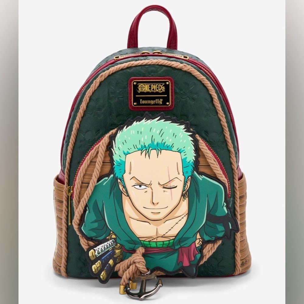 One Piece- Loungefly Roronoa Zoro Mini Backpack