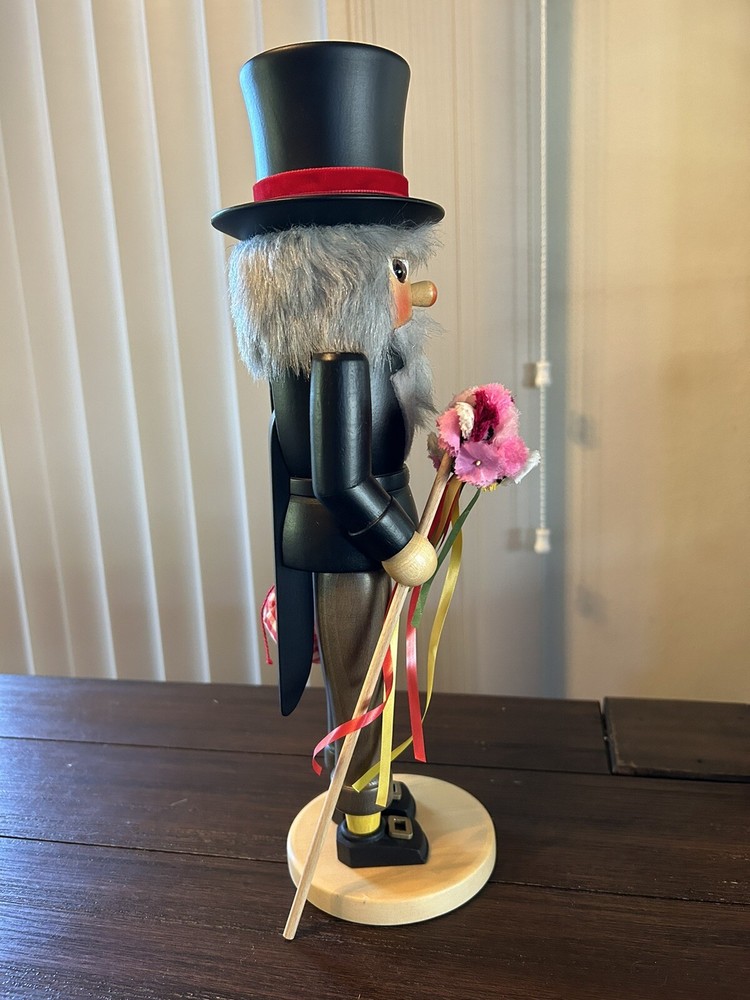 Flower Staff. german nutcracker