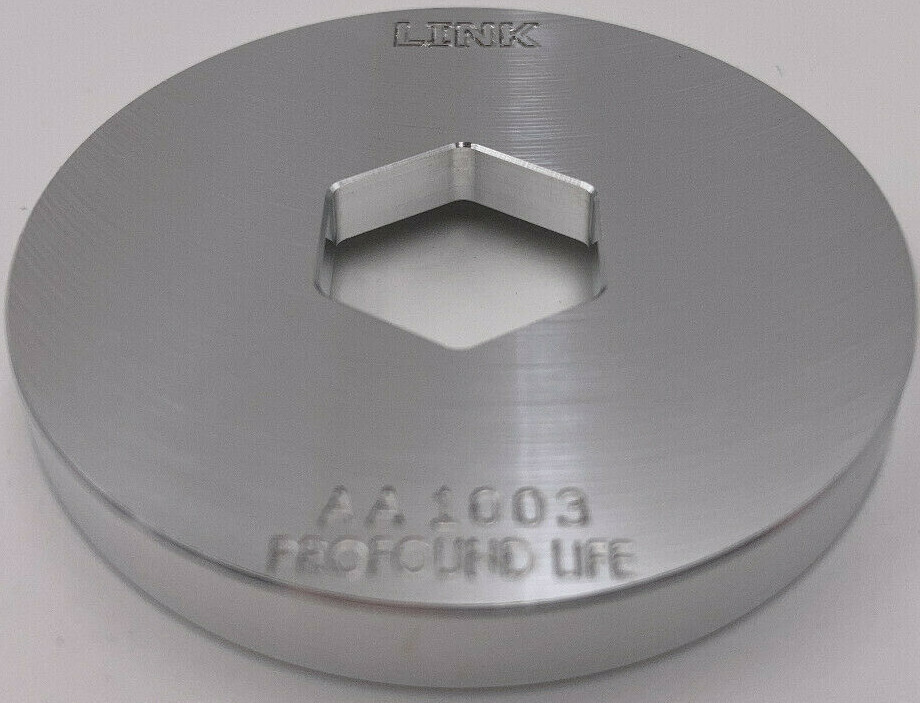 Commemorative Chainlink LINK Crypto Token - Aluminum