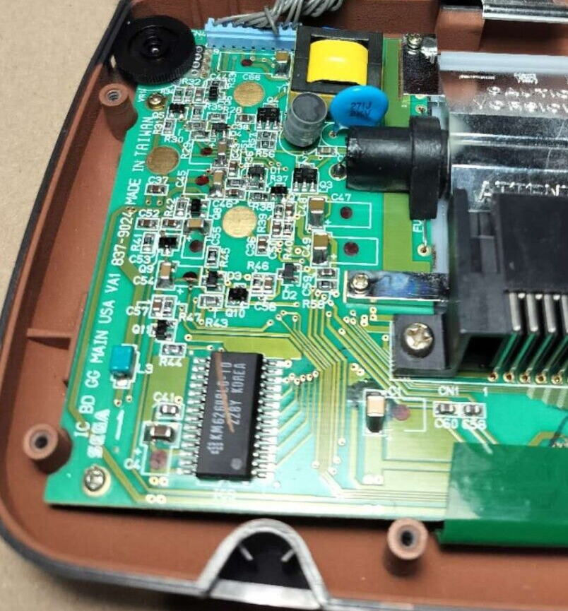 【 Fixes All Models --- Sega Game Gear Ceramic Capacitor Replacement Kit 】