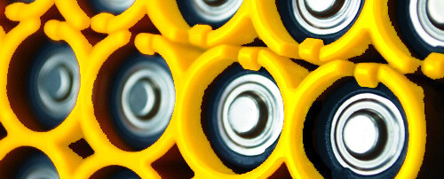 AAA Battery Organizer 6 batteries size (dispenser,storage,store,case,caddy,pack)