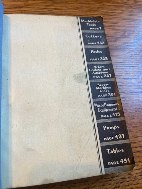 Brown & Sharpe Catalog No 33 1938 Machine Tools