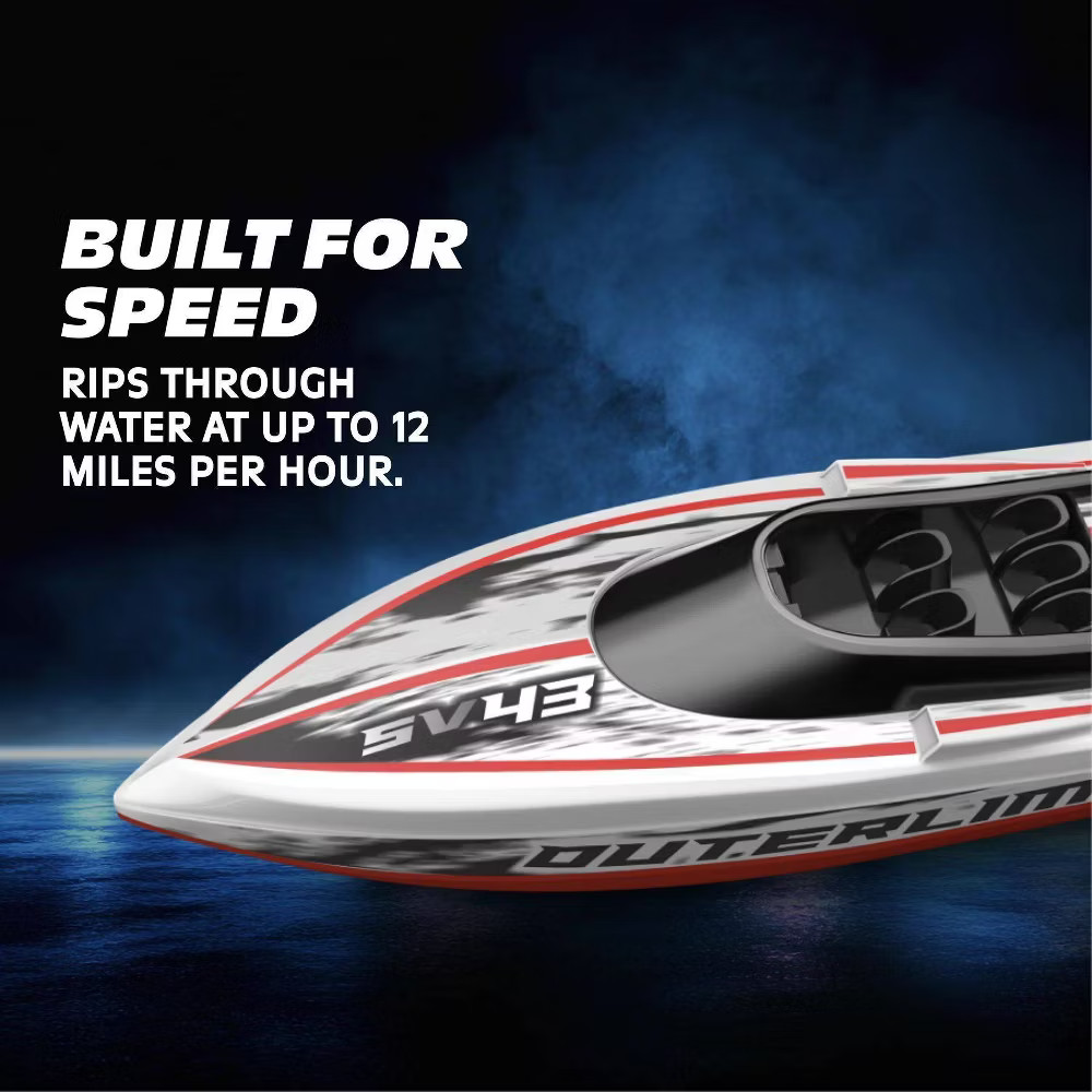 Motor Dayz RC 20" Dual Propeller Outerlimits Speed Boat