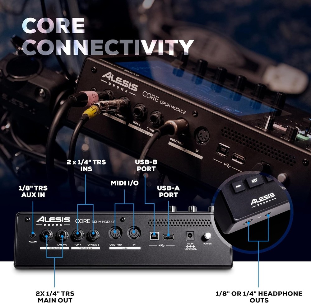 ALESIS STRATA CORE DRUM MODULE BRAND NEW