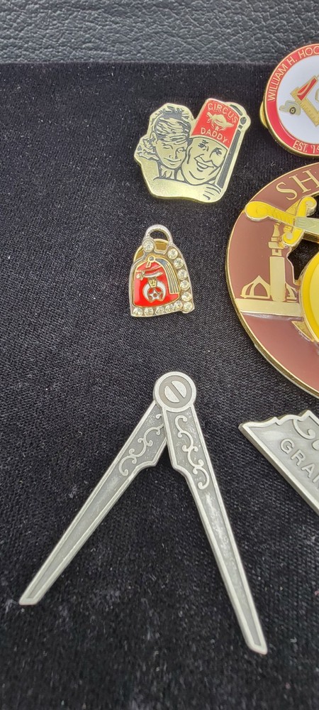 Masonic / Shriner Pin Lot. Authentic.