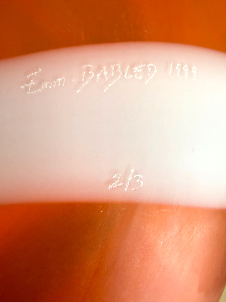 Emmanuel Babled Glass Object