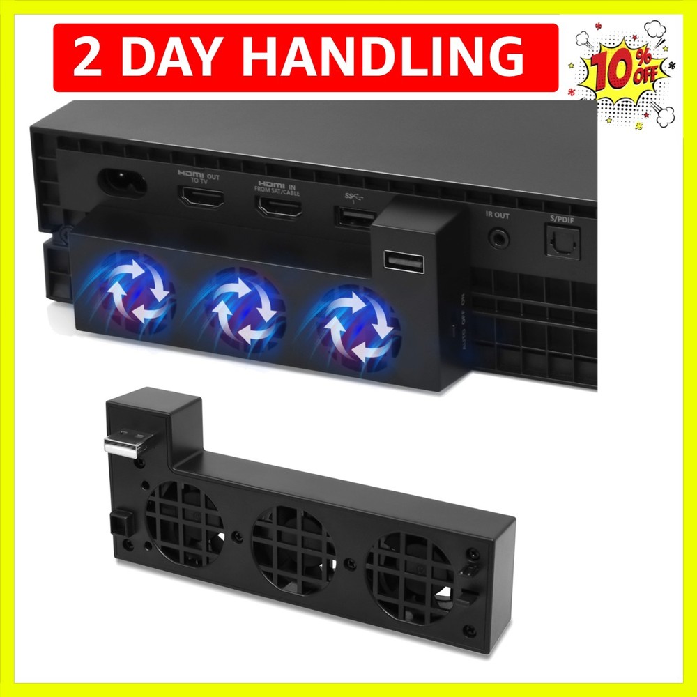 USB Cooling Fan Compatible with Xbox One X Console, Cooling System Compatible...