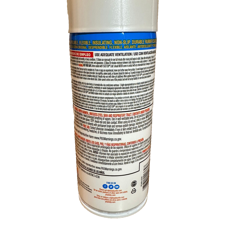 2 Cans Plasti Dip Craft Pearlizer Spray 11 oz Each