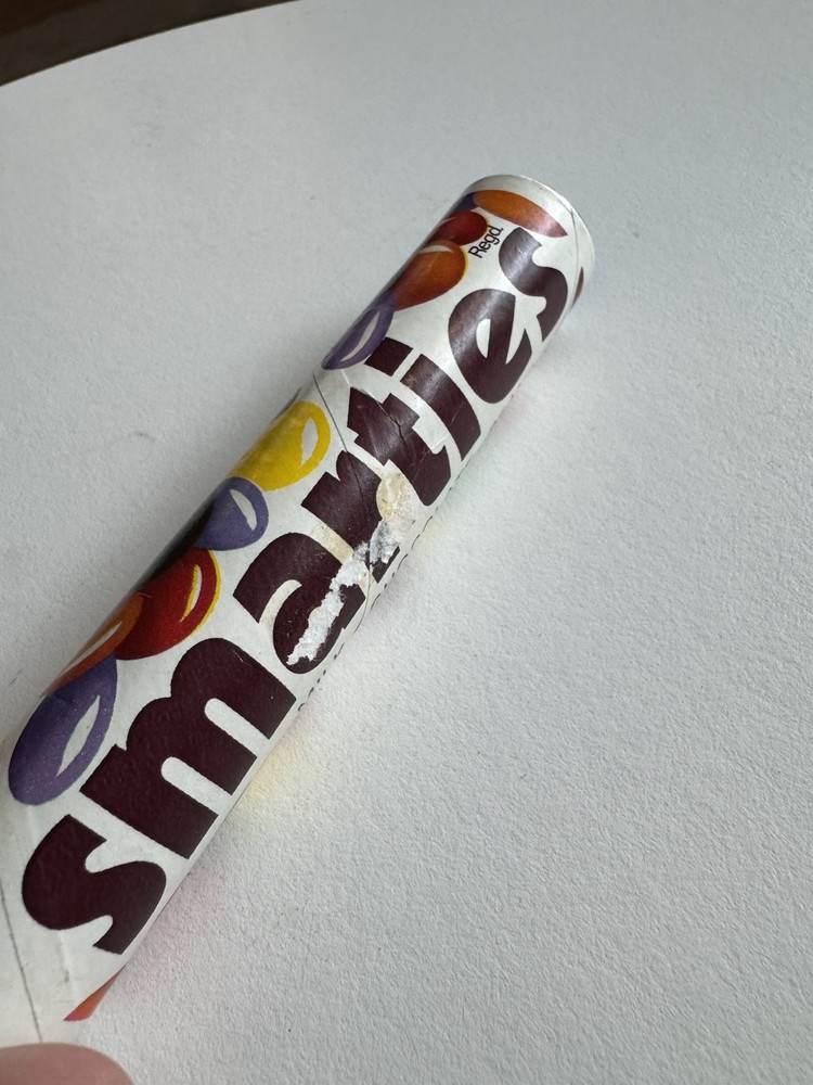 Vintage Candy Packaging Rowntree’s Smarties Candy Coated Chocolate