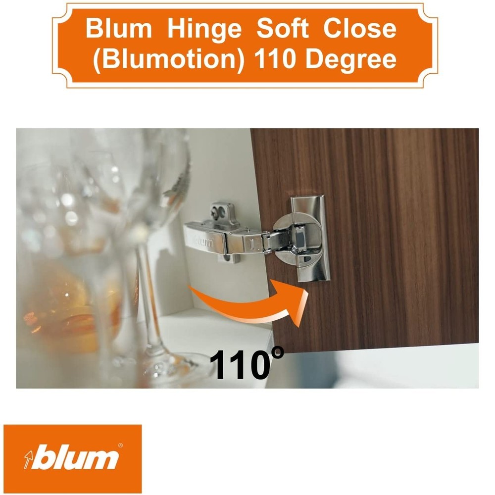110 Degree Cliptop 71b3550 Soft Close Hinges Full Overlay Soft Close Frameless A
