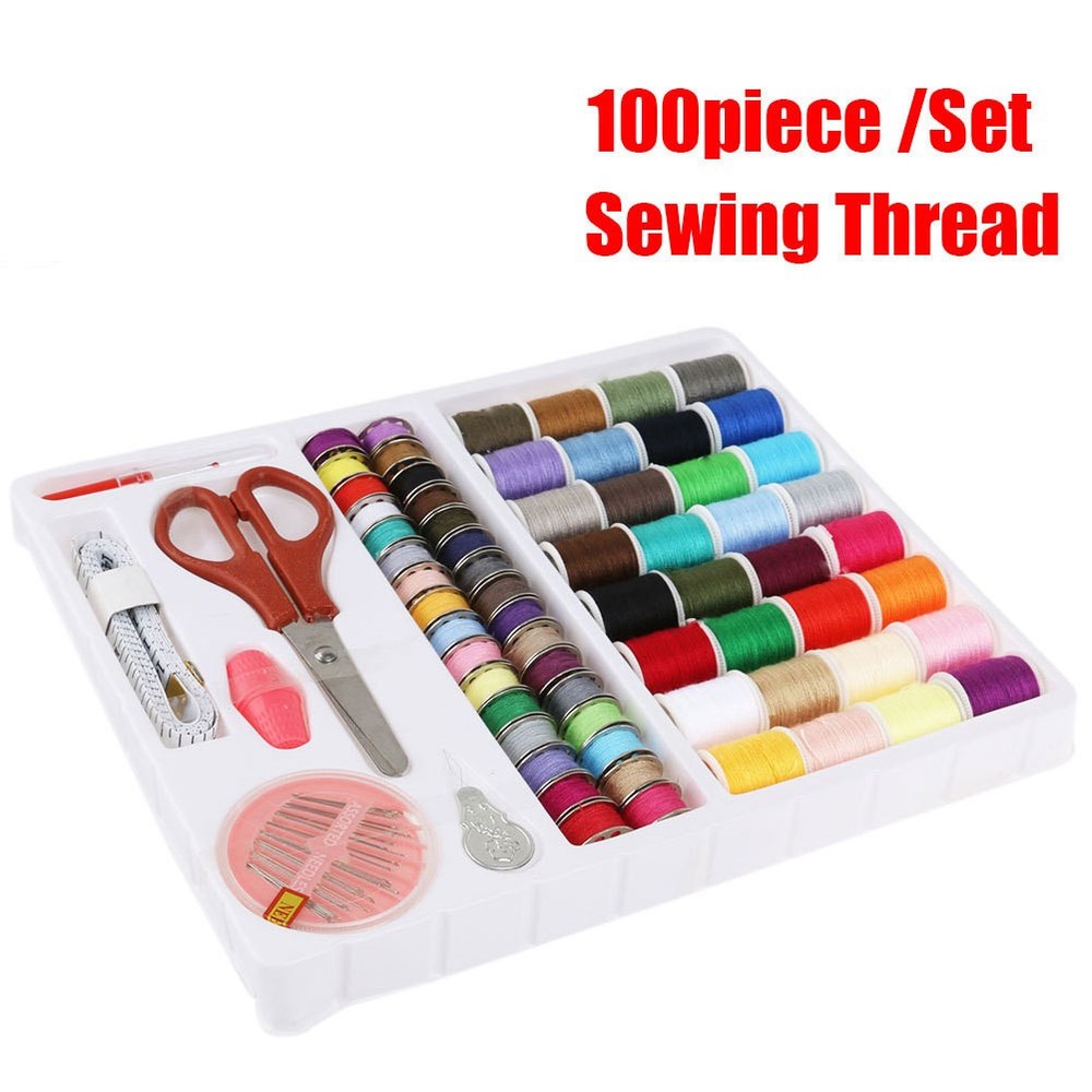 100 -in-1 Sewing Kit Machine Essentials Accessories Complete Tools