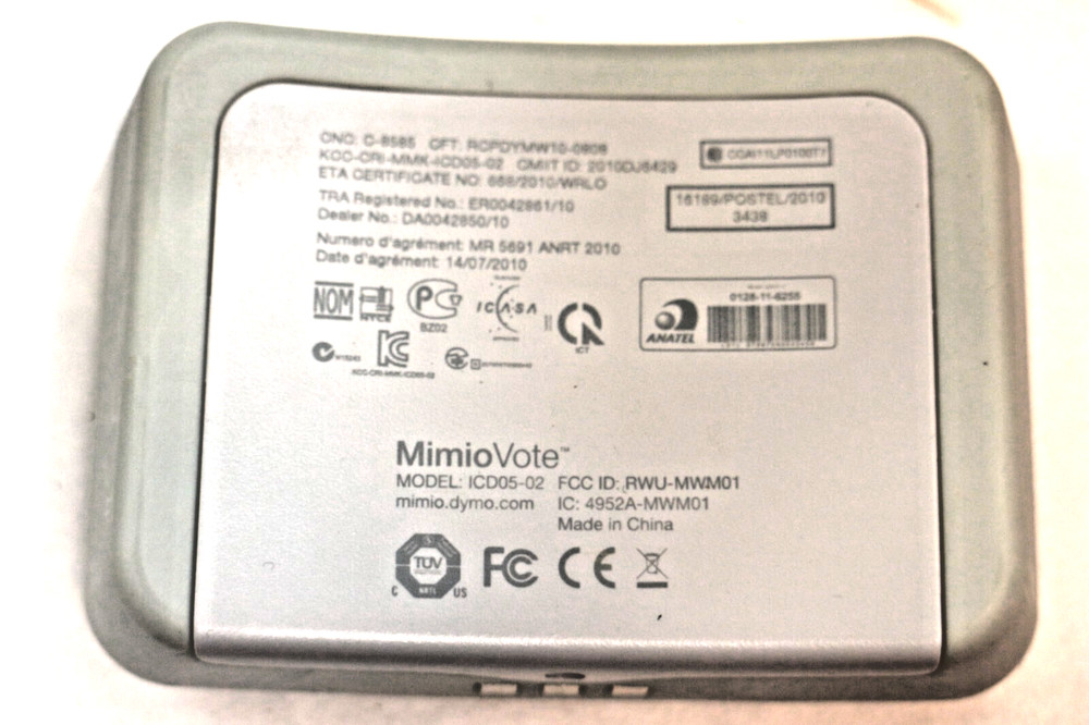 Dymo MimioVote Student Response System for 32 students w Charging /Storage Case