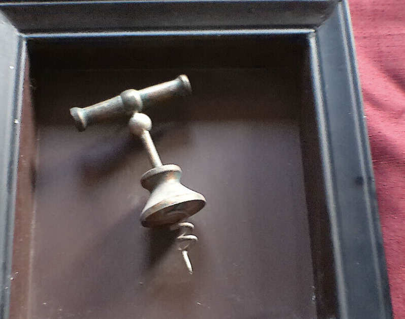 2 Vintage Wall Mount Corkscrew Display