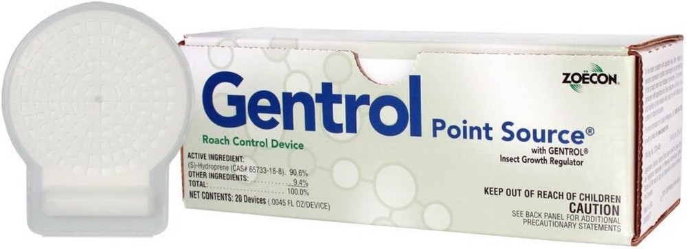 Gentrol Point Source - 20 Units, Easy Squeeze Activation for Safe Pest Control