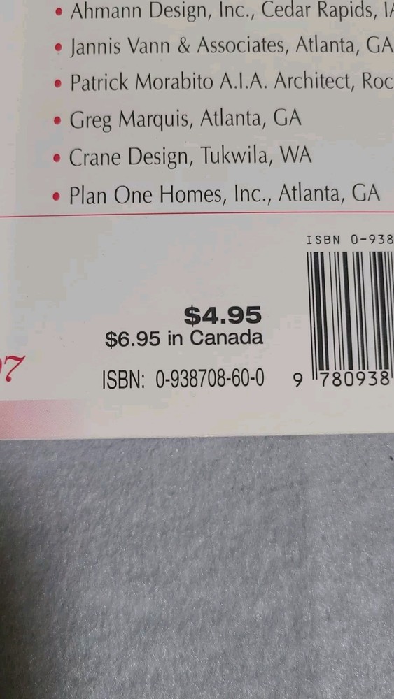 Home Plans-1996