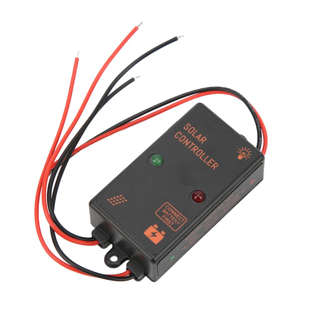 Solar Panel Controller IP67 Waterproof 24H Work PWM Controller 5A 6V 12V