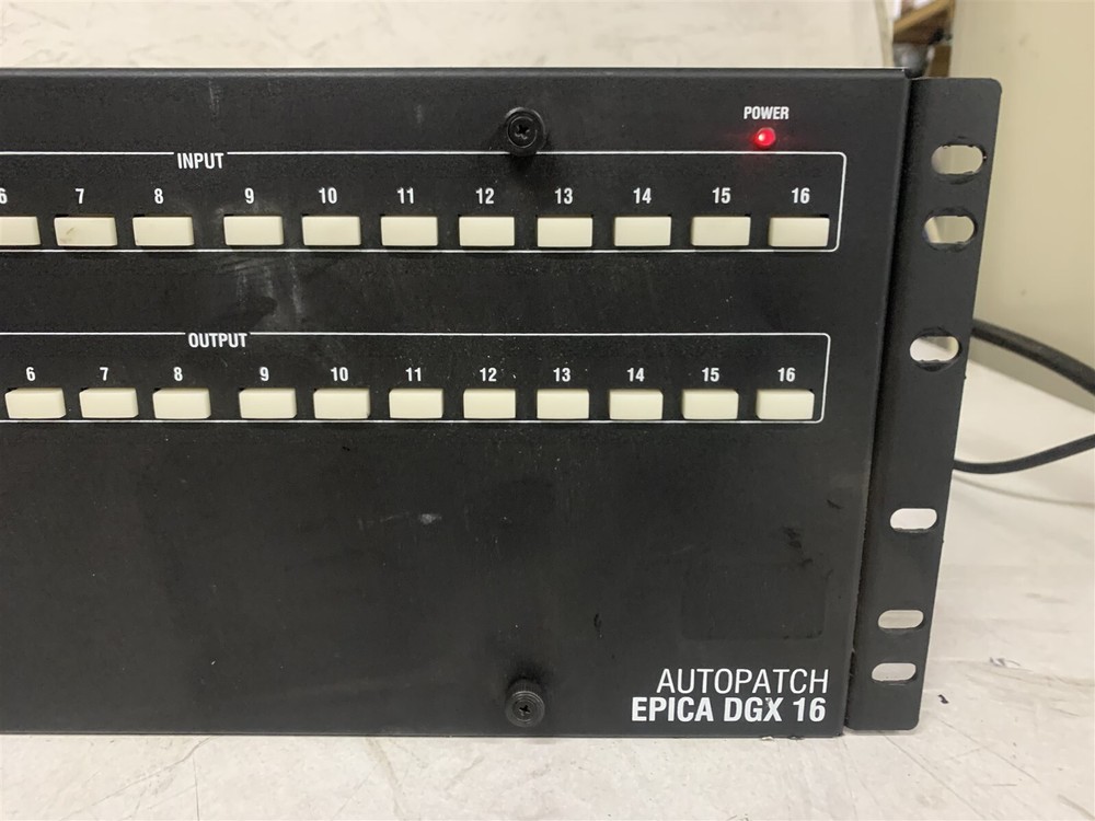 AMX AUTOPATCH EPICA DGX 16 DM SWITCH