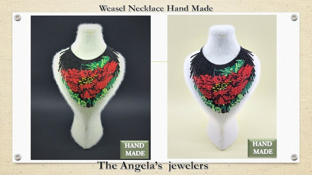 Weasel Necklace Hand Made (KLY009)