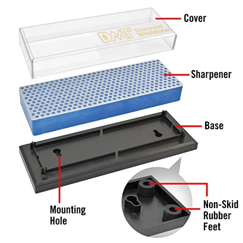 DMT 6" Diamond Whetstone Sharpening Stone Coarse w/ Case