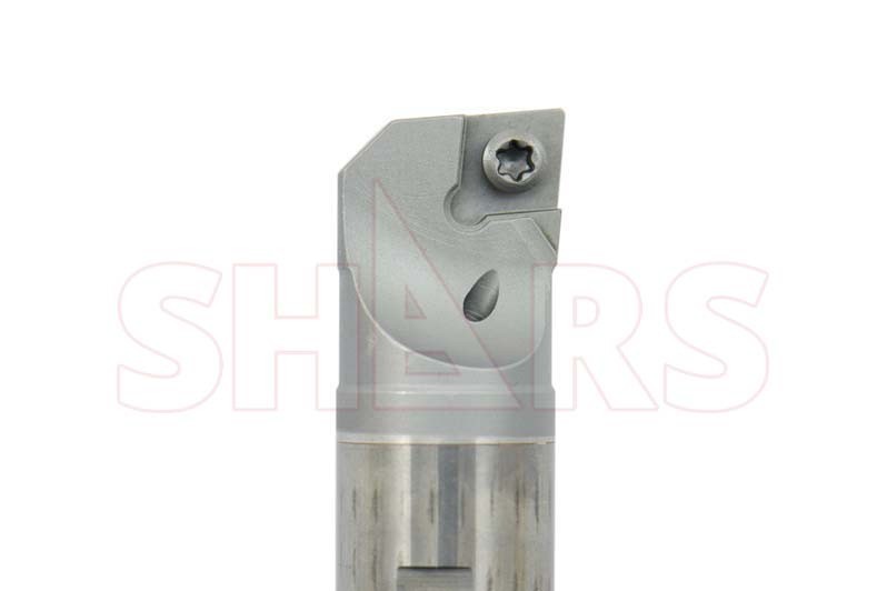 3/4" x 8" LH SCLCL Coolant Through Indexable Solid Carbide Boring Bar S]