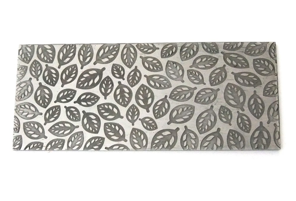 Pattern Texture Steel Plate for Press or Rolling Mill 6 x 2.5 Inch, #86