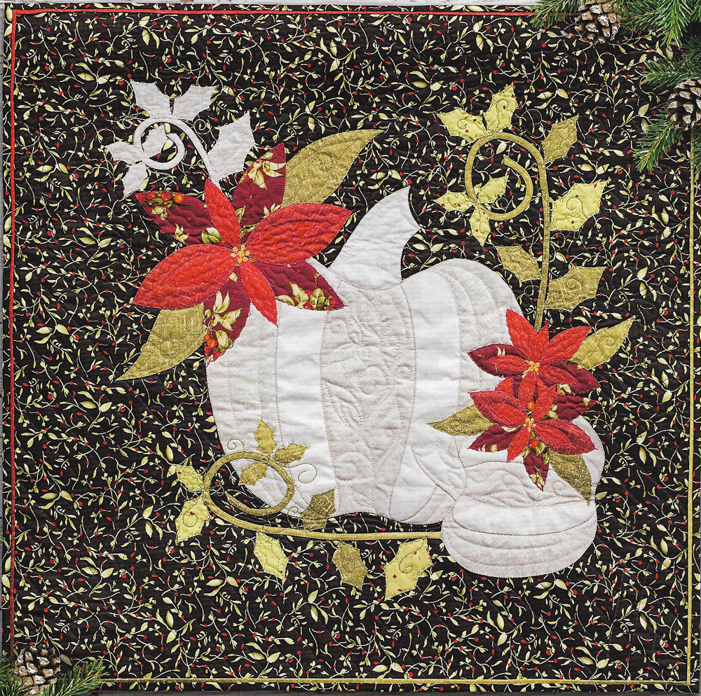 Winterkin Wall Quilt quilting pattern instructions