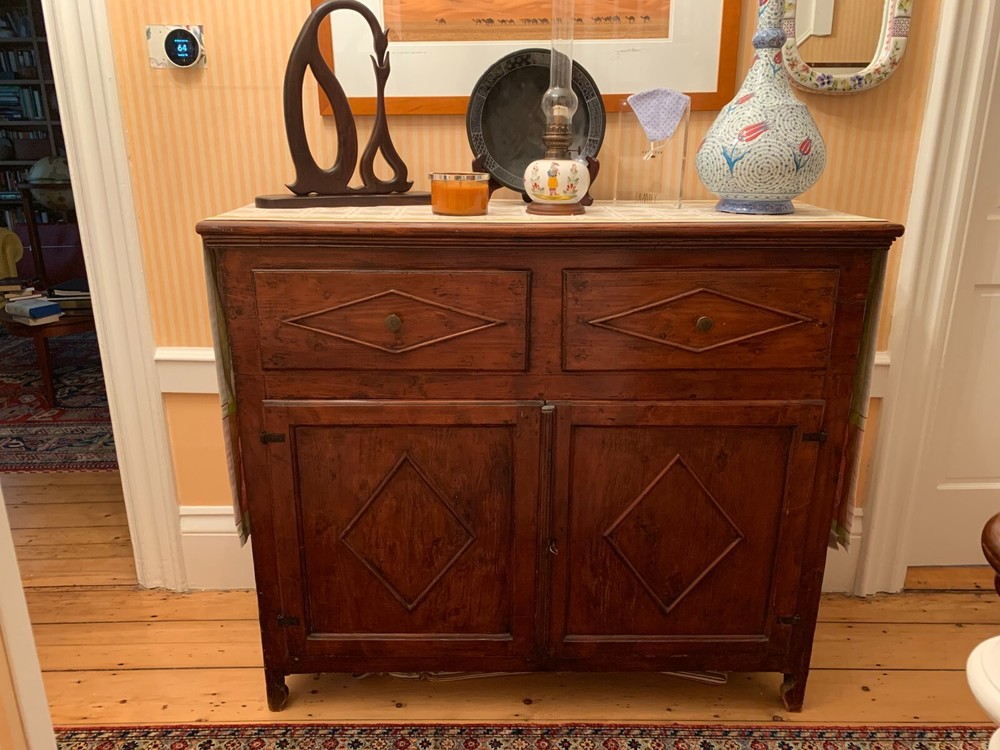1800s Antique Italian Sideboard 