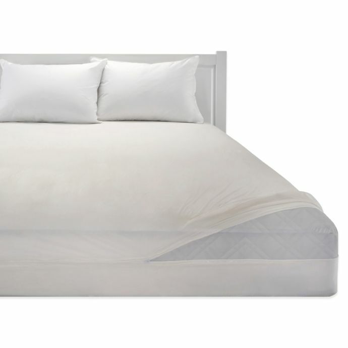 Vinyl Waterproof Zippered Mattress Protector - TWIN