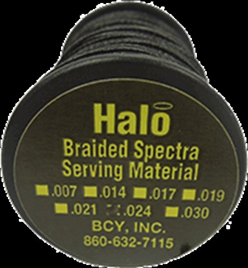 BCY Halo Braided .024 Serving Black Bowstring Material