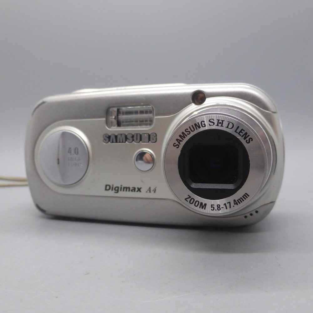 Samsung Digital Camera Digimax A4 4.0MP Silver Tested