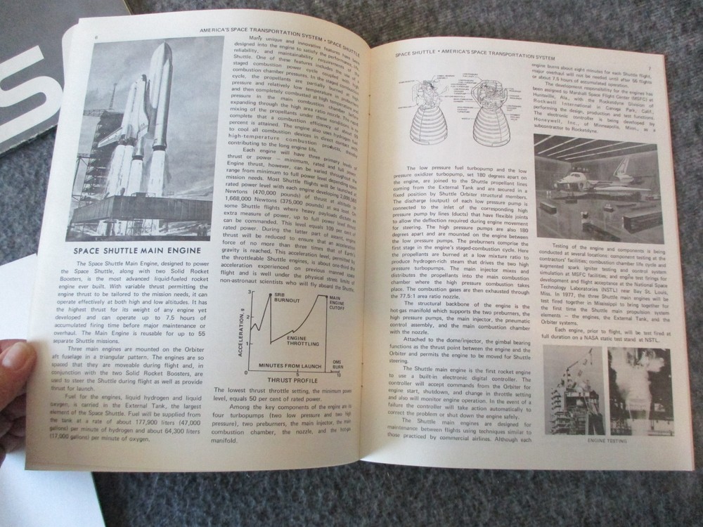 NASA MSFC SPACE SHUTTLE ORBITER VIBRATION TESTING PRESS RELEASE- 1st GEN PHOTOS+