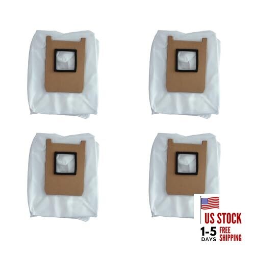 Replacement Dust Bags for Eufy E28 Omni/E25 Omni Robot Vacuum Replacement 4 PCS
