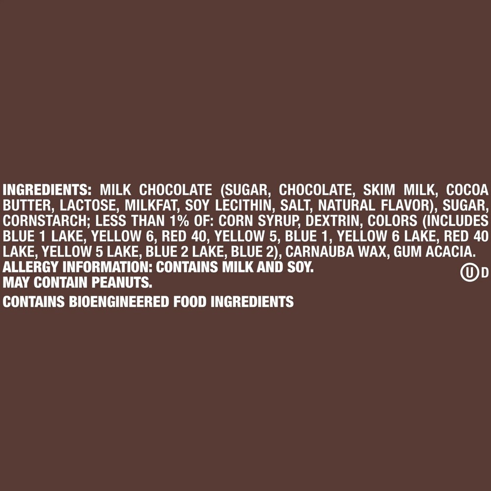 M&M’s Milk Chocolate Candy, Sharing Size – 10 oz Bag