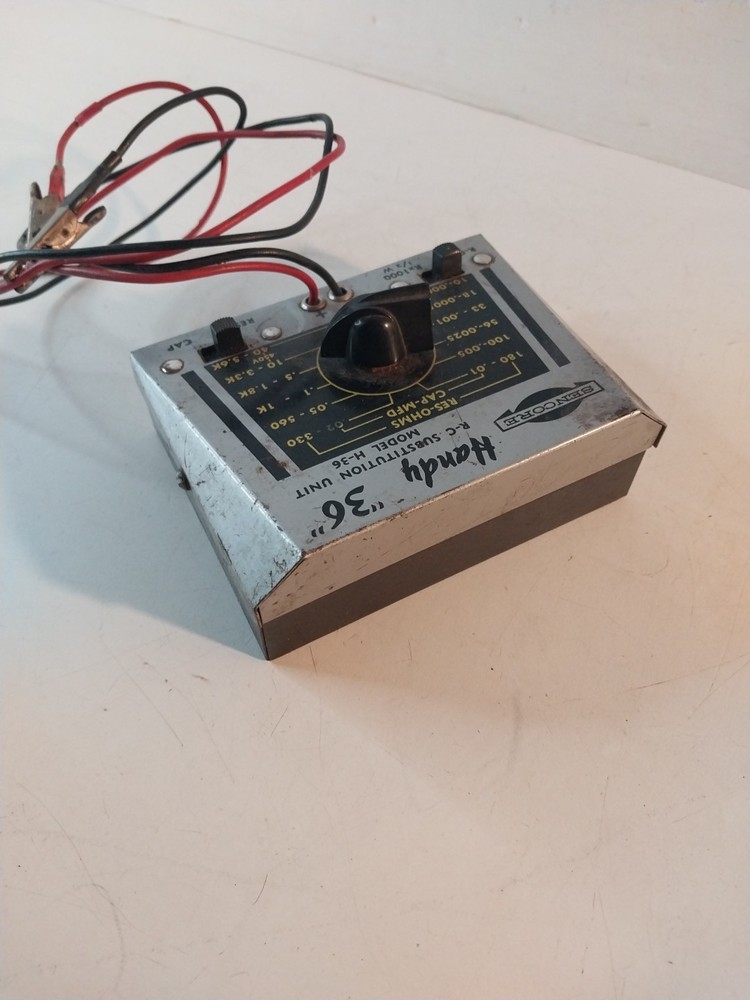 SENCORE Handy "36" Resistance Capacitance Substitution Unit Model H-36
