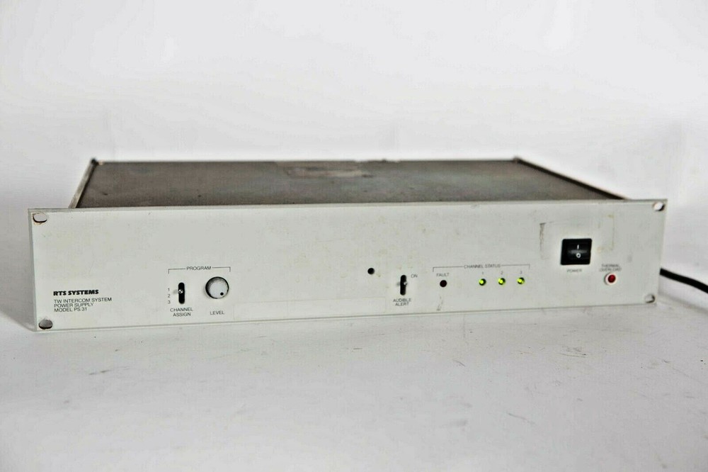 Telex RTS Systems TW Intercom System Power Supply Model PS 31