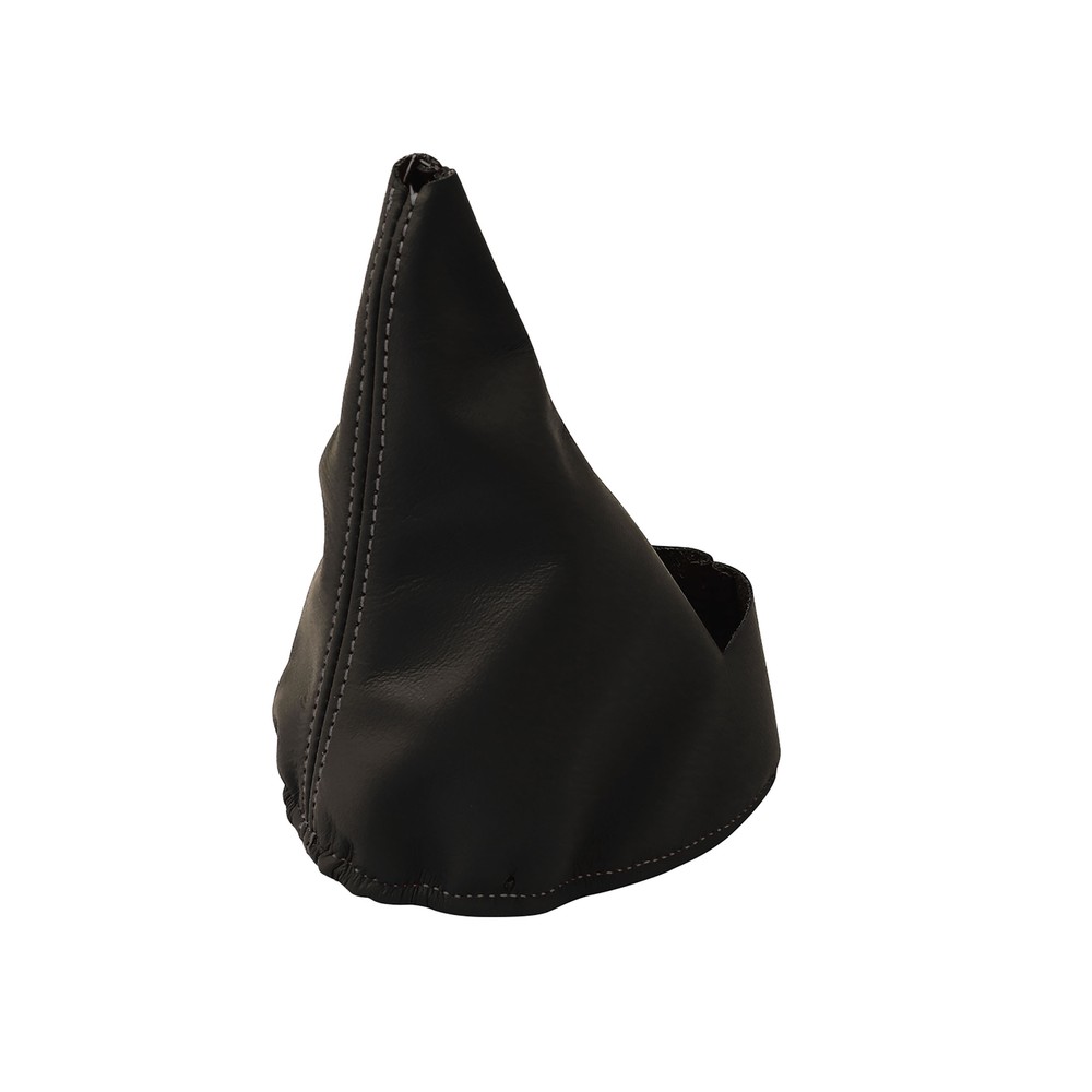 Automatic Shift Boot - Black Leather W/Silver Stitching 1997-2004 C5 Corvette
