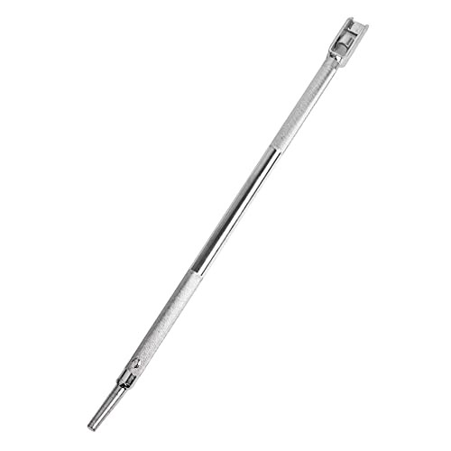 Winch Bar Combination Winch Bars with Square Head for Flatbed 1 Pack Silver