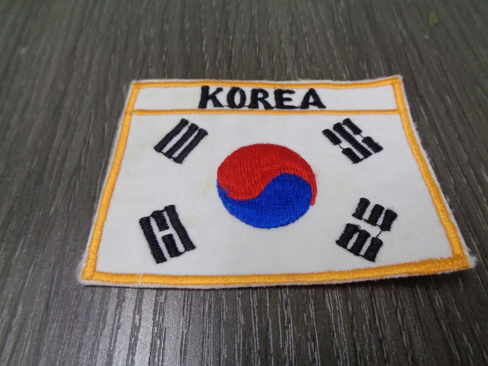 SOUTH KOREA FLAG CRUISE JACKET PATCH