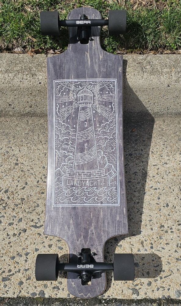 Landyachtz Drop Hammer Longboard Lighthouse